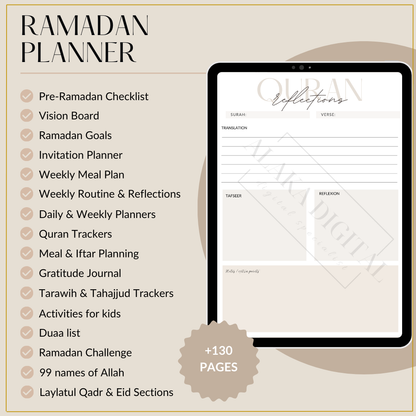 Ramadan Digital Pack – Stay Organized & Spiritually Connected
