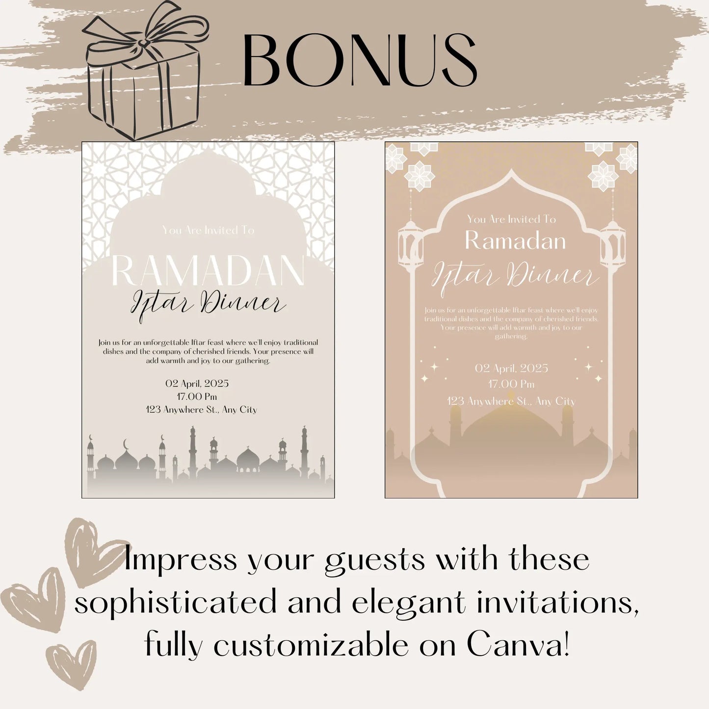 Ultimate Ramadan Planner Bundle: Digital Quran & Salat Tracker, Meal Planner, Undated Journal & More – All-in-One Muslim Calendar