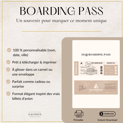 Hajj Digital Pack – Step-by-step Guide, Duas, Qur’an Journal, Travel Checklist & Keepsakes