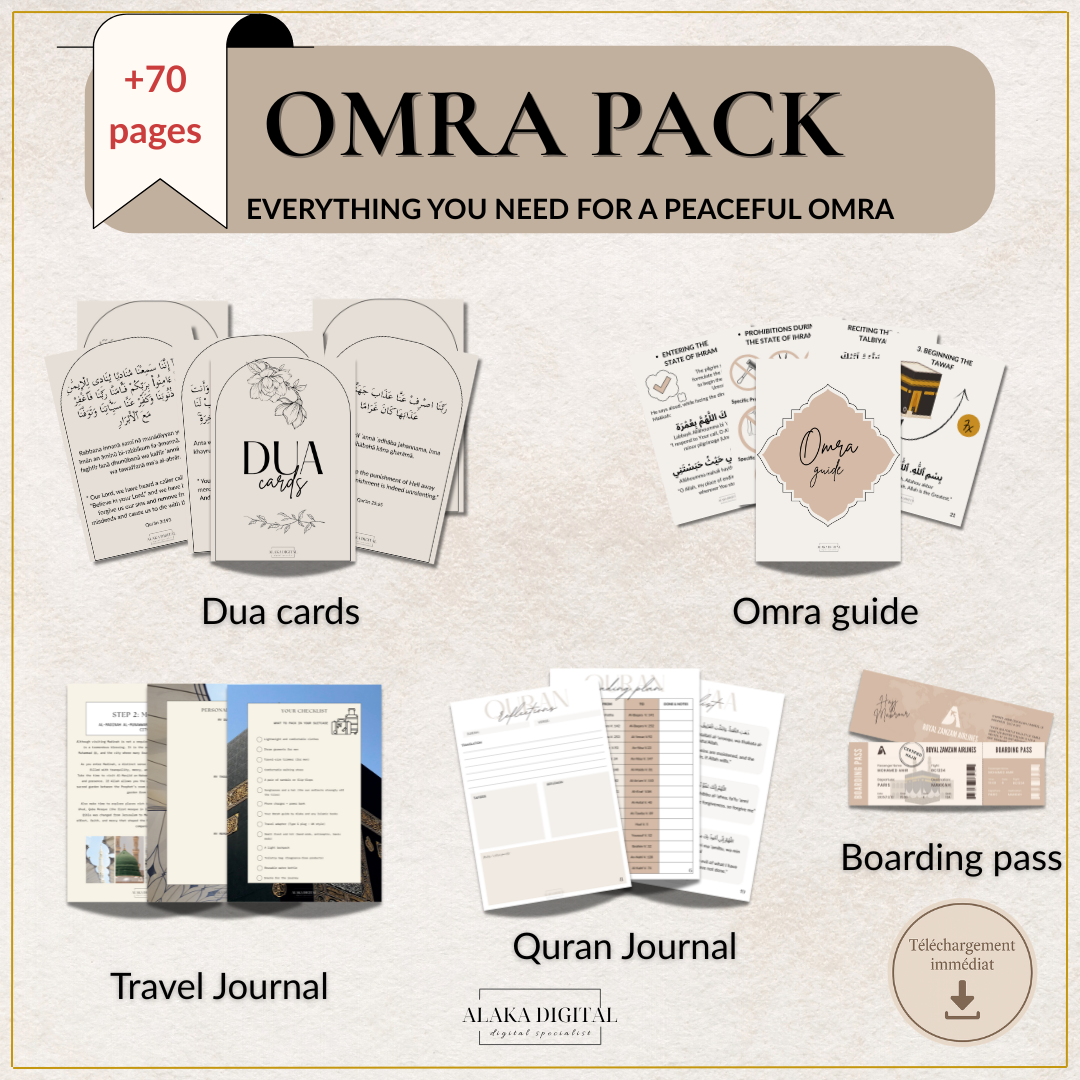 Omra Digital Pack – Your Step-by-Step Guide for a Peaceful Journey